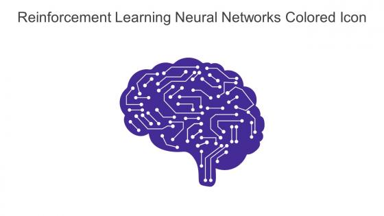 Reinforcement Learning Neural Networks Colored Icon In Powerpoint Pptx Png And Editable Eps Format