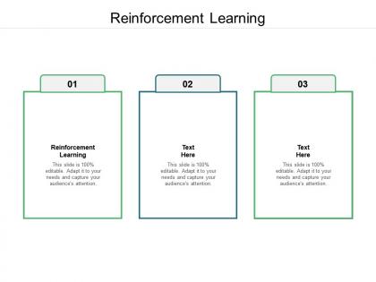 Reinforcement learning ppt powerpoint presentation pictures slides cpb