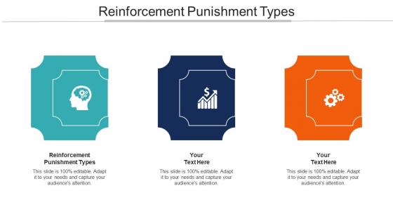 Reinforcement Punishment Types Ppt Powerpoint Presentation Show Grid Cpb