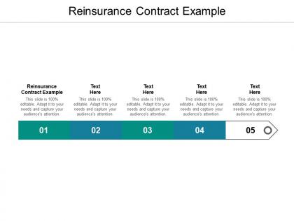 Reinsurance contract example ppt powerpoint presentation ideas graphics cpb