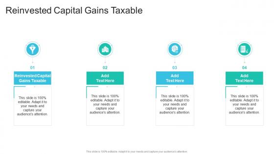 Reinvested Capital Gains Taxable In Powerpoint And Google Slides Cpb