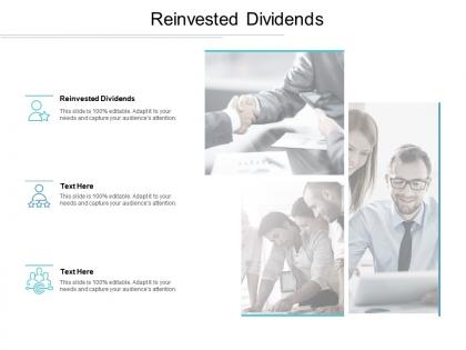 Reinvested dividends ppt powerpoint presentation styles smartart cpb