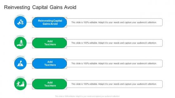 Reinvesting Capital Gains Avoid In Powerpoint And Google Slides Cpb