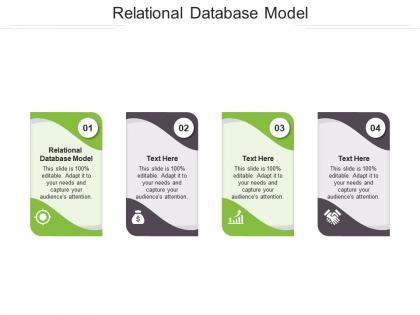 Relational database model ppt powerpoint presentation portfolio design ideas cpb