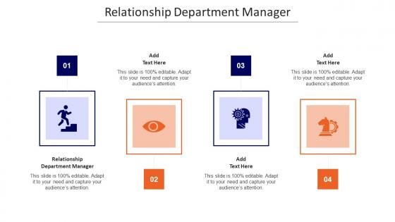 Relationship Department Manager Ppt Powerpoint Presentation Summary Template Cpb