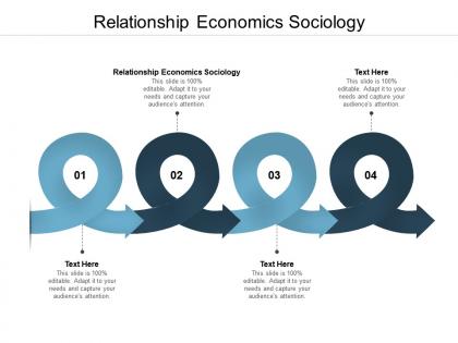 Relationship economics sociology ppt powerpoint presentation visual aids backgrounds cpb