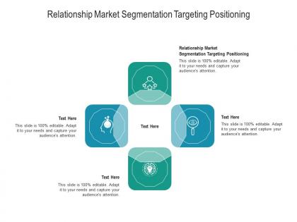 Relationship market segmentation targeting positioning ppt powerpoint presentation file pictures cpb