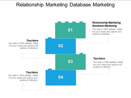 Relationship marketing database marketing ppt powerpoint presentation pictures example cpb