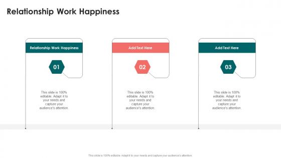 Relationship Work Happiness In Powerpoint And Google Slides Cpb