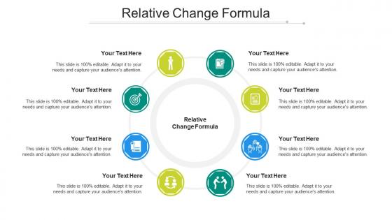 Relative change formula ppt powerpoint presentation model graphic images cpb