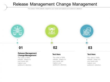 Release management change management ppt presentation pictures shapes cpb