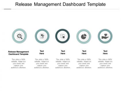 Release management dashboard template ppt powerpoint presentation layouts design ideas cpb
