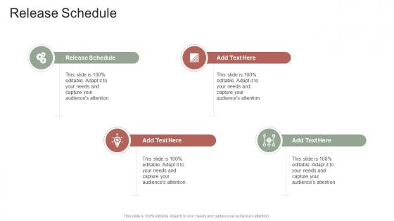 Release Schedule In Powerpoint And Google Slides Cpb