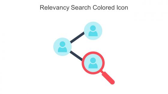 Relevancy Search Colored Icon In Powerpoint Pptx Png And Editable Eps Format