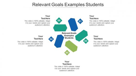 Relevant goals examples students ppt powerpoint presentation summary template cpb