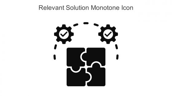 Relevant Solution Monotone Icon In Powerpoint Pptx Png And Editable Eps Format