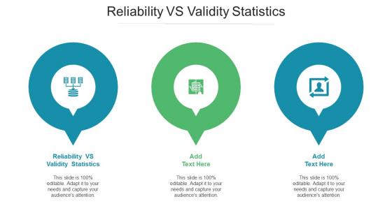 Reliability Vs Validity Statistics Ppt Powerpoint Presentation Show Graphic Tips Cpb