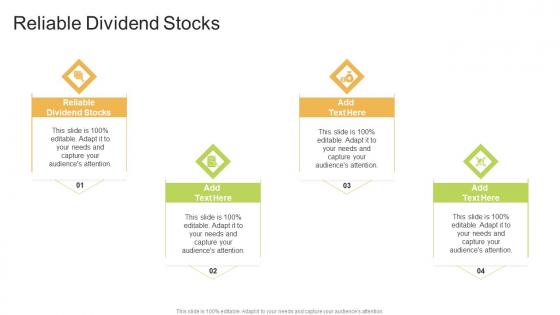 Reliable Dividend Stocks In Powerpoint And Google Slides Cpb