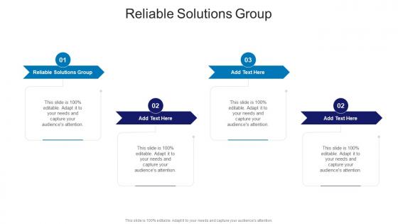Reliable Solutions Group In Powerpoint And Google Slides Cpb