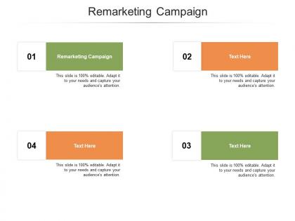 Remarketing campaign ppt powerpoint presentation summary visual aids cpb