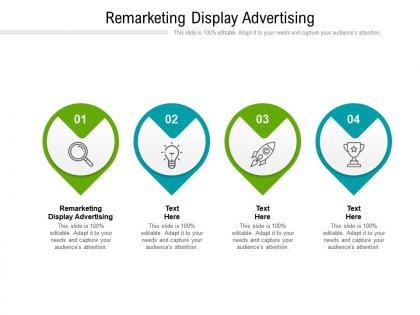 Remarketing display advertising ppt powerpoint presentation ideas layout cpb