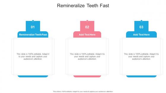 Remineralize Teeth Fast In Powerpoint And Google Slides Cpb