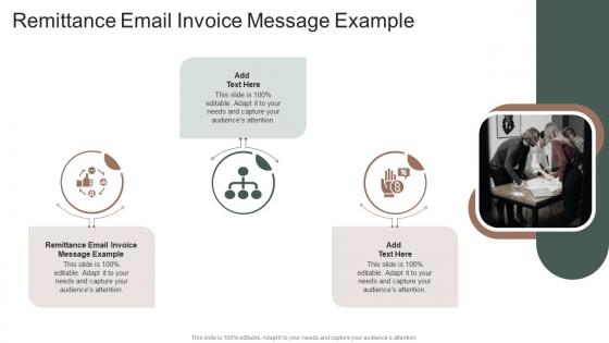 Remittance Email Invoice Message Example In Powerpoint And Google Slides Cpb