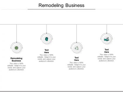Remodeling business ppt powerpoint presentation gallery demonstration cpb
