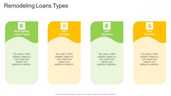 Remodeling Loans Types In Powerpoint And Google Slides Cpb