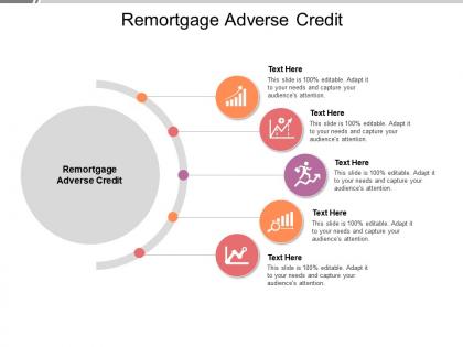 Remortgage adverse credit ppt powerpoint presentation professional graphics cpb