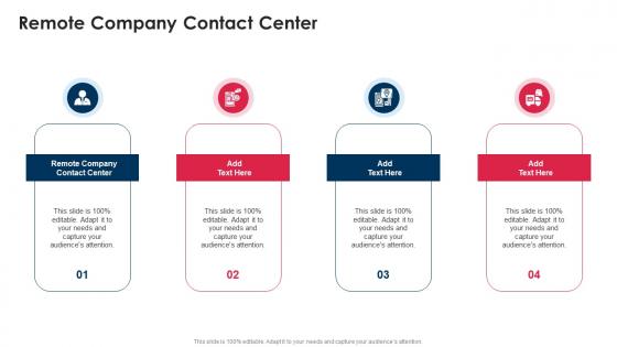 Remote Company Contact Center In Powerpoint And Google Slides Cpb
