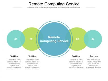 Remote computing service ppt powerpoint presentation file grid cpb