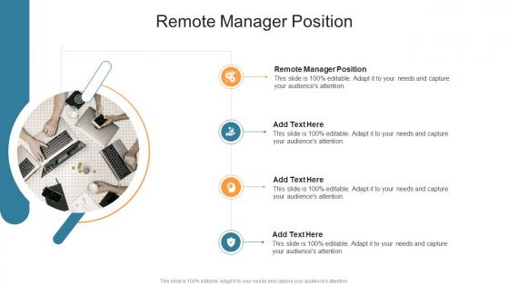 Remote Manager Position In Powerpoint And Google Slides Cpb