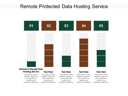 Remote protected data hosting service ppt powerpoint presentation clipart cpb