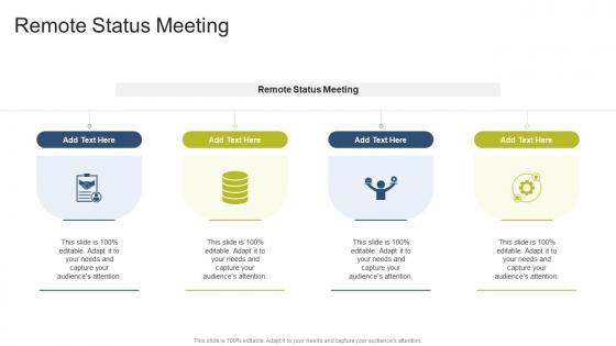 Remote Status Meeting In Powerpoint And Google Slides Cpb