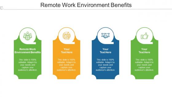 Remote Work Environment Benefits Ppt Powerpoint Presentation Model Images Cpb