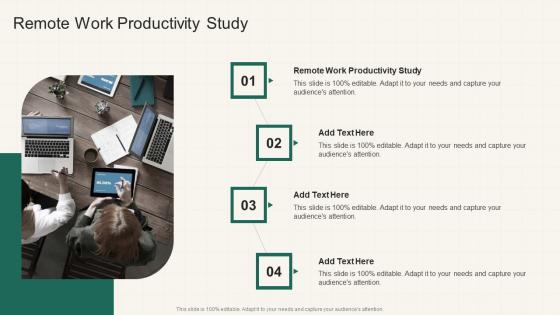 Remote Work Productivity Study In Powerpoint And Google Slides Cpb