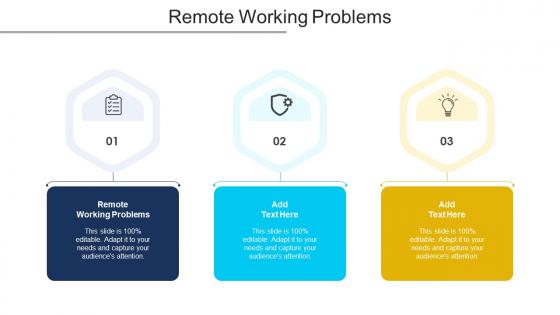 Remote Working Problems In Powerpoint And Google Slides Cpb