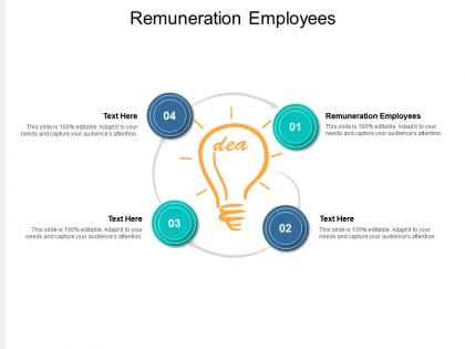 Remuneration employees ppt powerpoint presentation outline guidelines cpb