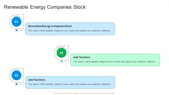 Renewable Energy Companies Stock In Powerpoint And Google Slides Cpb