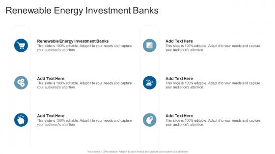 Renewable Energy Investment Banks In Powerpoint And Google Slides Cpb