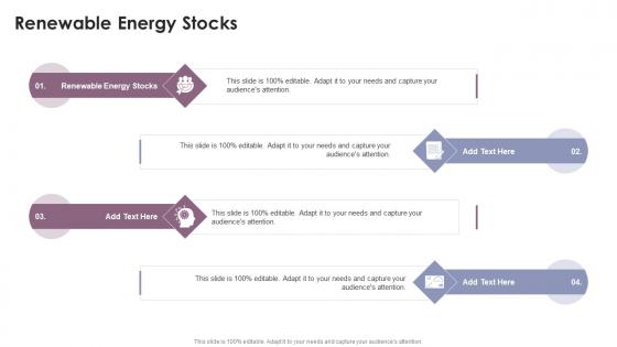 Renewable Energy Stocks In Powerpoint And Google Slides Cpb