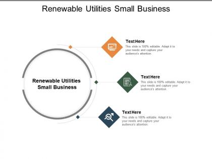 Renewable utilities small business ppt powerpoint presentation infographic template examples cpb