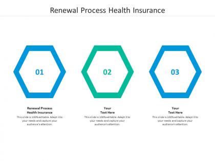 Renewal process health insurance ppt powerpoint presentation model shapes cpb
