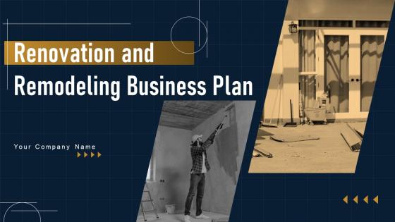 Renovation And Remodeling Business Plan Powerpoint Presentation Slides