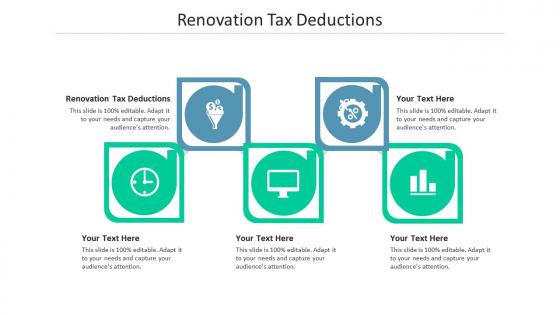 Renovation tax deductions ppt powerpoint presentation file display cpb