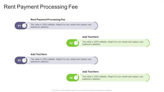 Rent Payment Processing Fee In Powerpoint And Google Slides Cpb