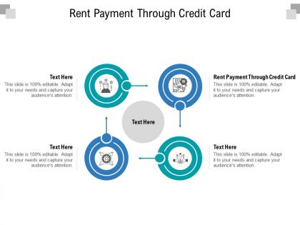 Rent payment through credit card ppt powerpoint presentation styles aids cpb