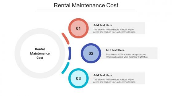 Rental Maintenance Cost Ppt Powerpoint Presentation Show Microsoft Cpb