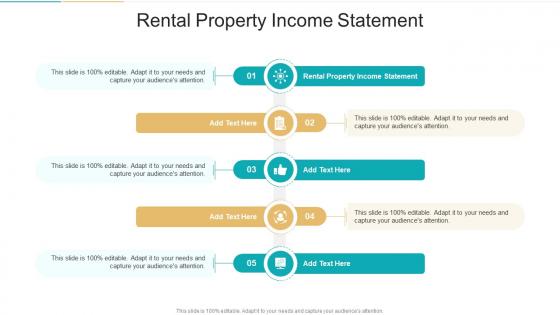 Rental Property Income Statement In Powerpoint And Google Slides Cpb